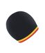 Bonnet National Adulte Noir Jaune Rouge Result Winter Essentials-2