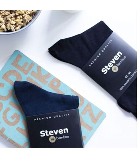 3 Pack Mens Plain 100% Bamboo Socks