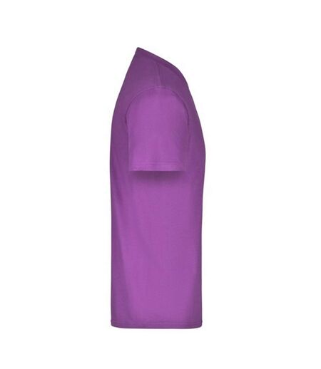 T-shirt Medium Adulte Violet James And Nicholson