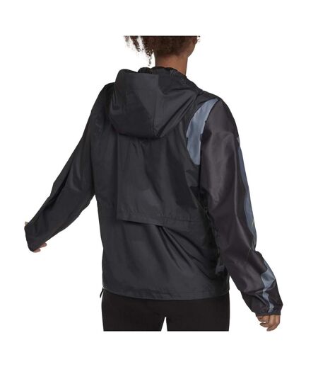 Coupe vent noir/bleu femme adidas hm2625 - l