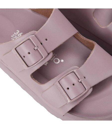 Womens/ladies Arizona Flx Lena Platform Sandals Faded Purple Birkenstock