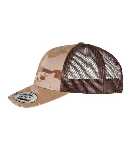 Casquette Trucker Motif/style Rétro Adulte Aride Flexfit