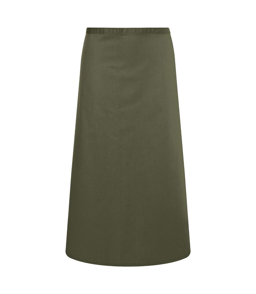 Tablier basic bistro taille unique vert kaki foncé Karlowsky-1