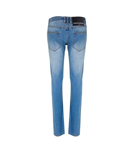 Jean Homme Bleu Délavé Criminal Damage