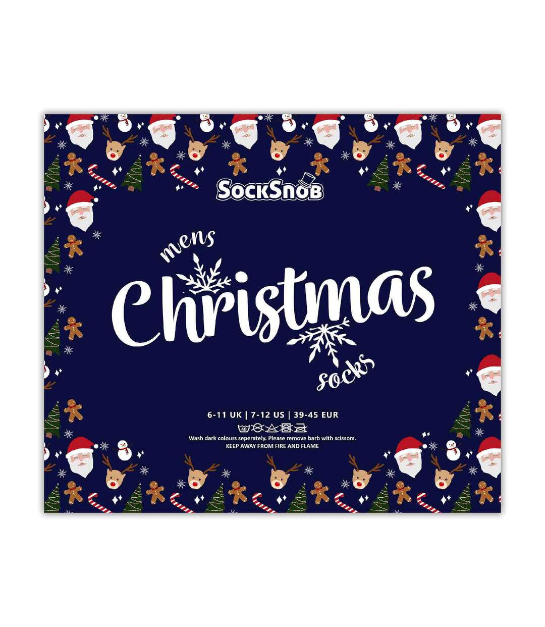 Mens Novelty Festive Christmas Socks-2