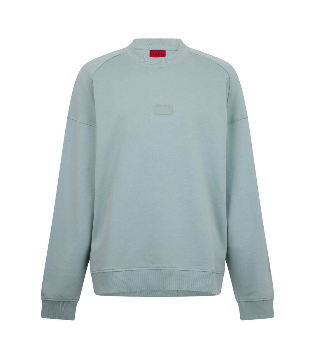 Sweat Manches Raglan Delastcrew Homme Vert Pastel Hugo Boss-2