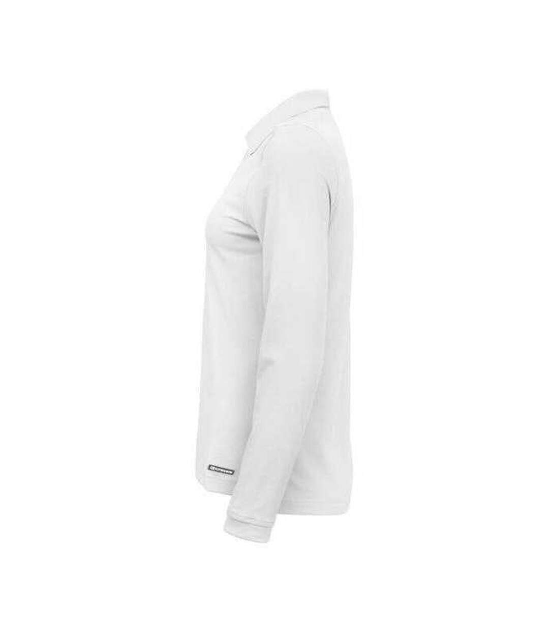 Womens/ladies Advantage Long-sleeved Polo Shirt White Cutter & Buck-3
