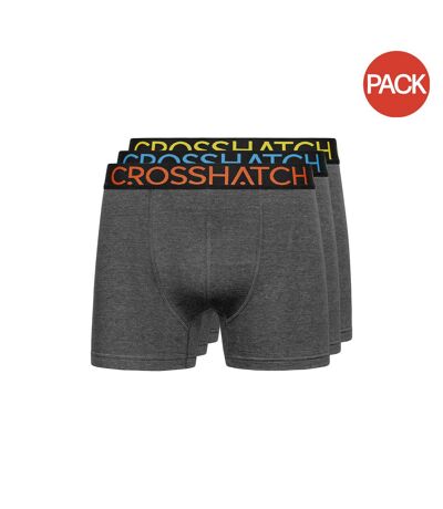 Boxers chasma homme charbon chiné Crosshatch