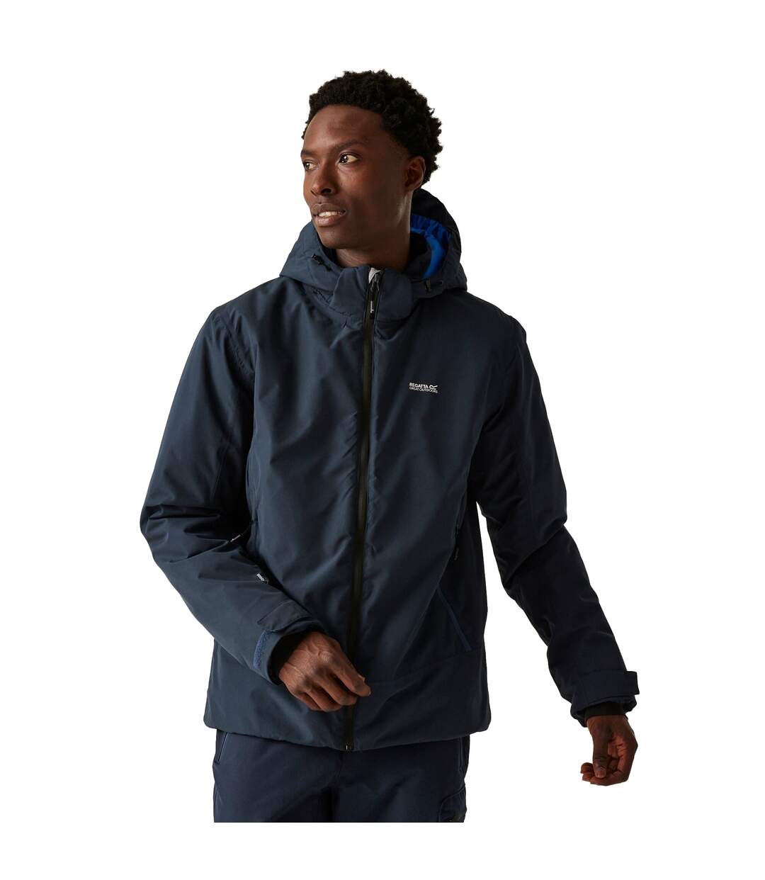 Veste imperméable frelton homme bleu marine / bleu olympien Regatta-4