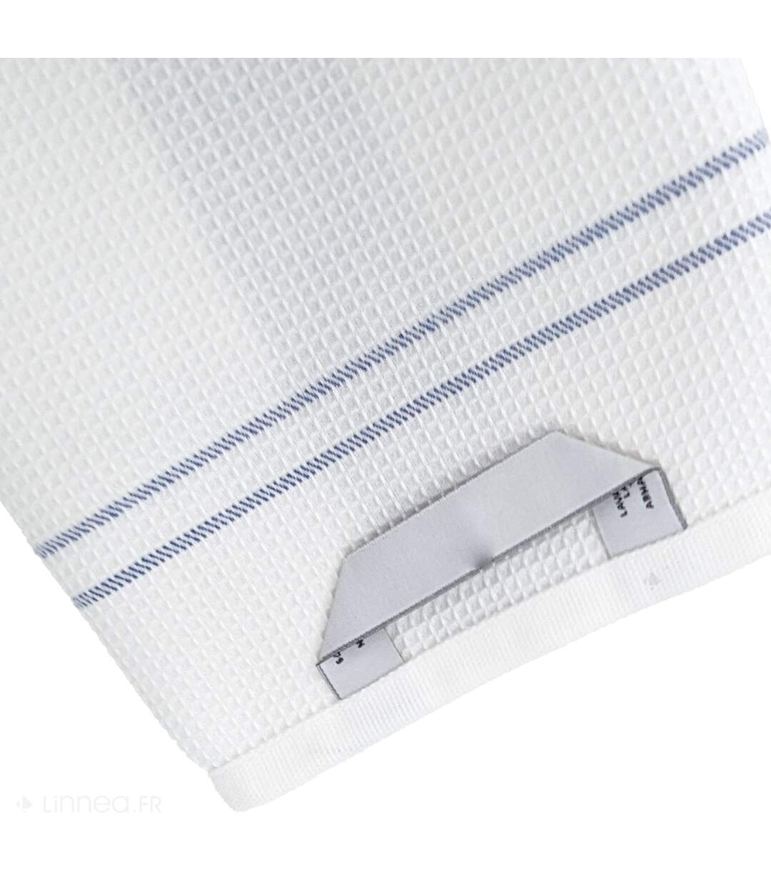 Torchon nid d'abeille WAFFLE brodé Cerf-4
