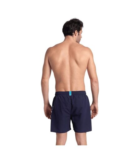 Short De Bain Fundamental Homme Bleu Marine Turquoise Vif Arena