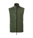 Premier Mens Artisan Fleece Vest (Moss Green/Brown) - UTRW8189