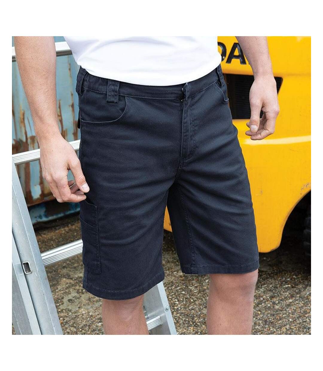 Work-guard by result short homme bleu marine Result Work-Guard