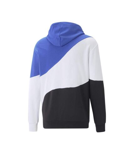 Sweat à Capuche Blanc/Noir Homme Puma 673786 - S