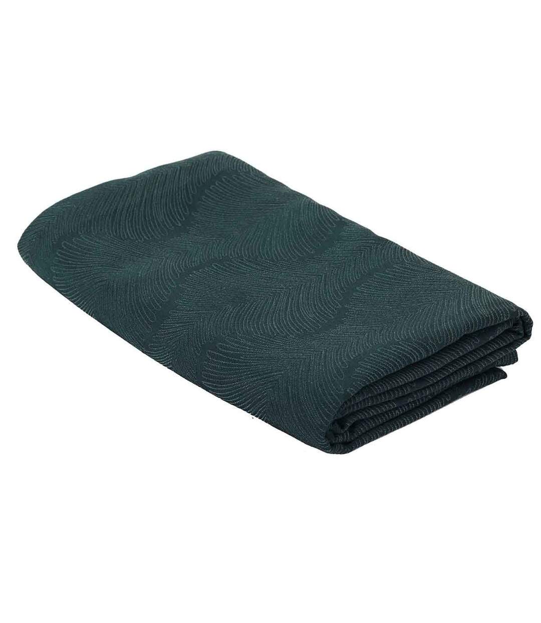 Nappe Jacquard Black Forest 140x240cm Noir-1