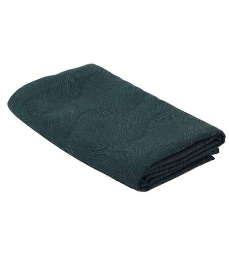 Nappe Jacquard Black Forest 140x240cm Noir