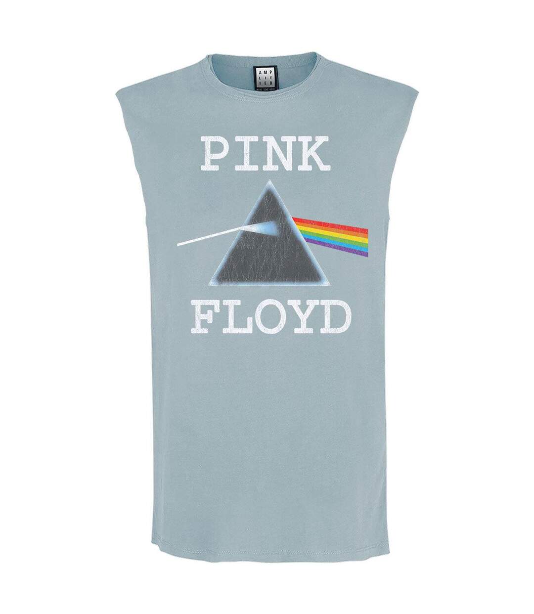 Débardeur dark side of the moon homme bleu Amplified