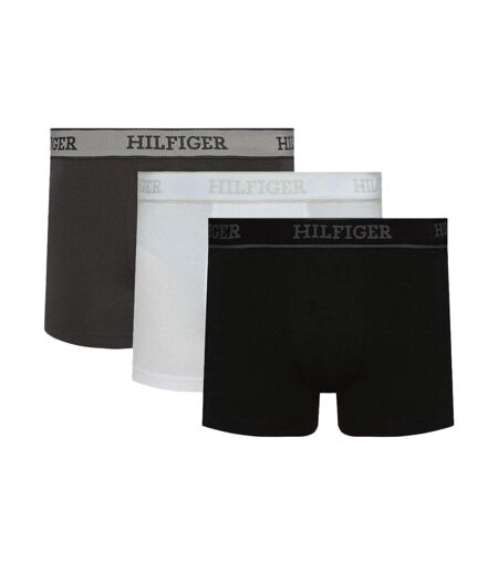 X3 boxers blanc/noir/gris homme tommy hilfiger 3413