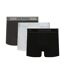 X3 boxers blanc/noir/gris homme tommy hilfiger 3413-1