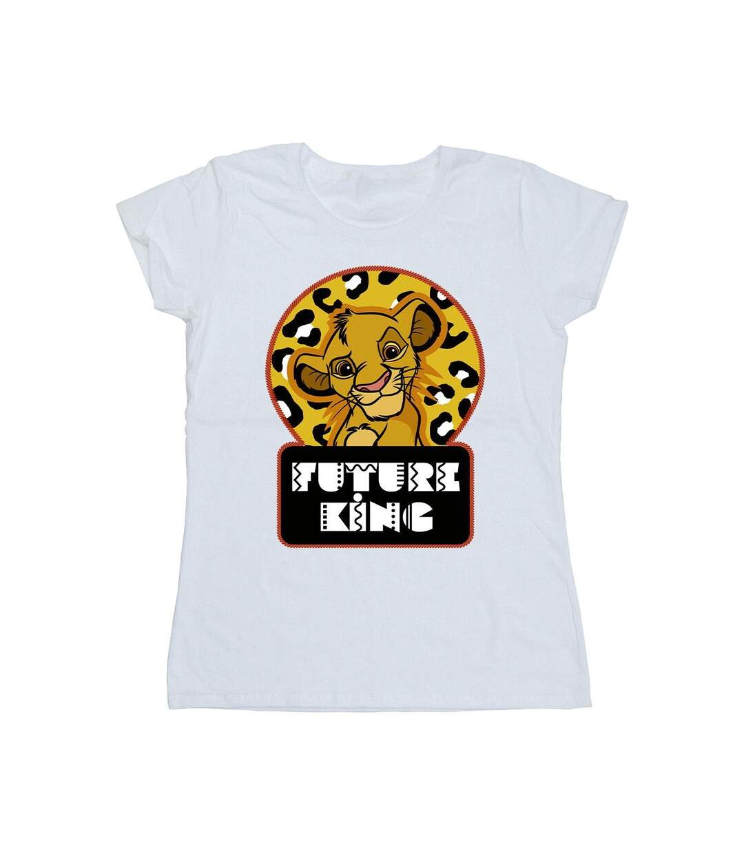 Disney - T-shirt THE LION KING FUTURE SIMBA - Femme (Blanc) - UTBI25262-1