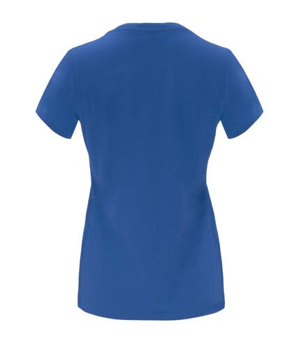 T-shirt capri femme bleu roi Roly Roly