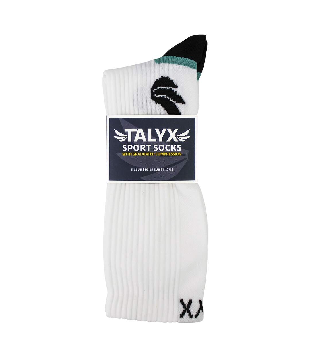 TALYX - Chaussettes Sport Compression Homme Renforcées & Respirantes-2