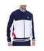 Veste de survêtement marine/blanc homme fila tiebreaker - l-1