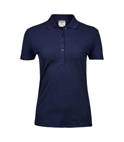 Polo luxury femme bleu marine Tee Jays Tee Jays