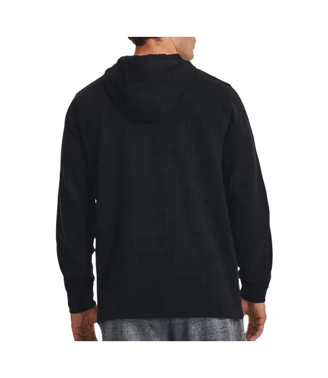 Sweat à Capuche Noir Homme Under Armour Rival Terry Graphic - L