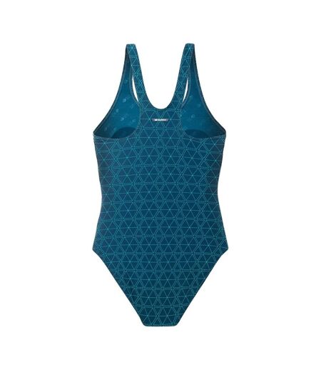 Maillot De Bain 1 Pièce Seaweed Femme Mer De Gibraltar Bleu Paon Aquawave