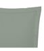Taie d'Oreiller Percale 63x63cm Vert Tilleul-2