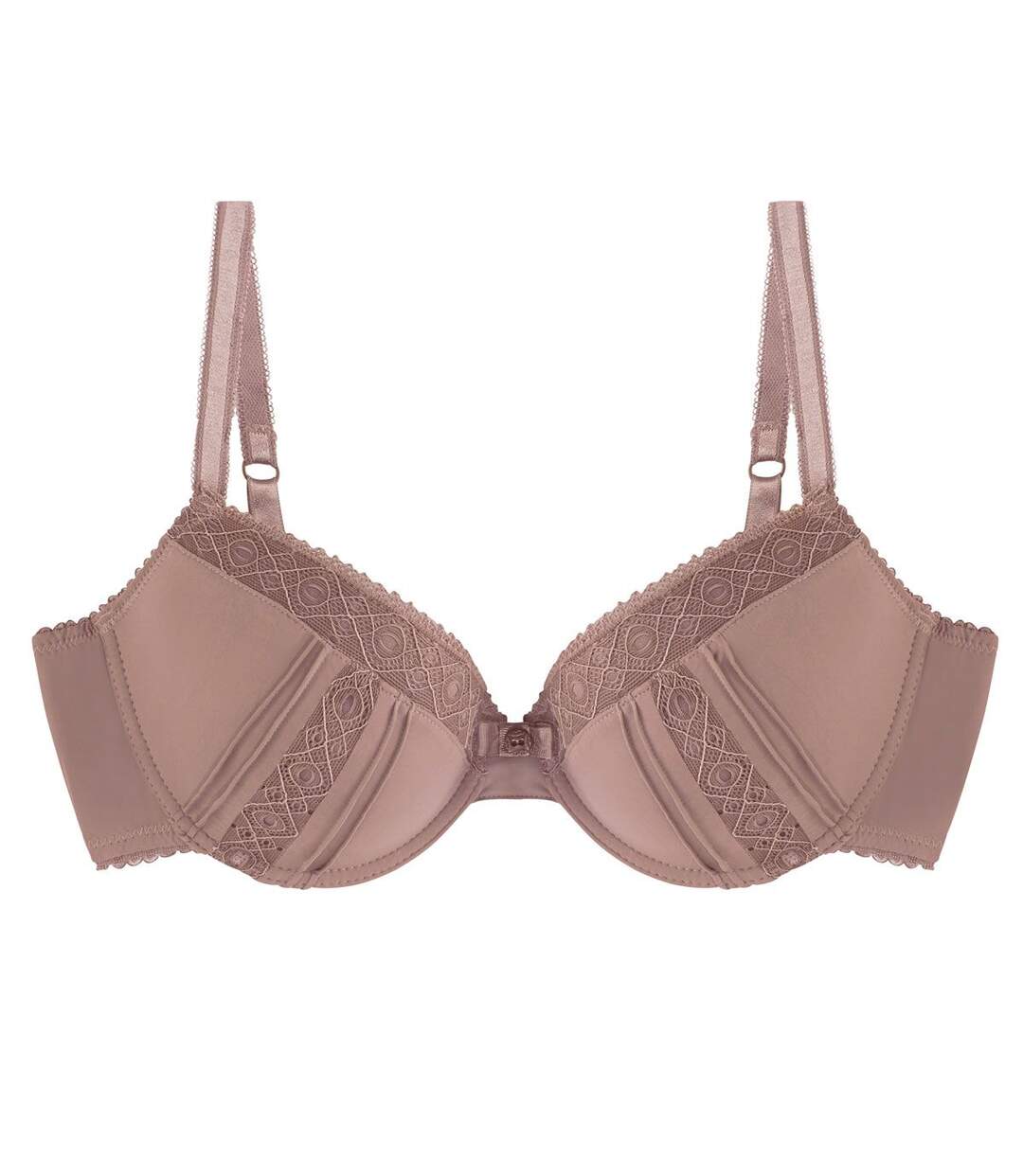 Soutien-gorge ampliforme coque moulée noisette Baroudeuse POMMPOIRE-2