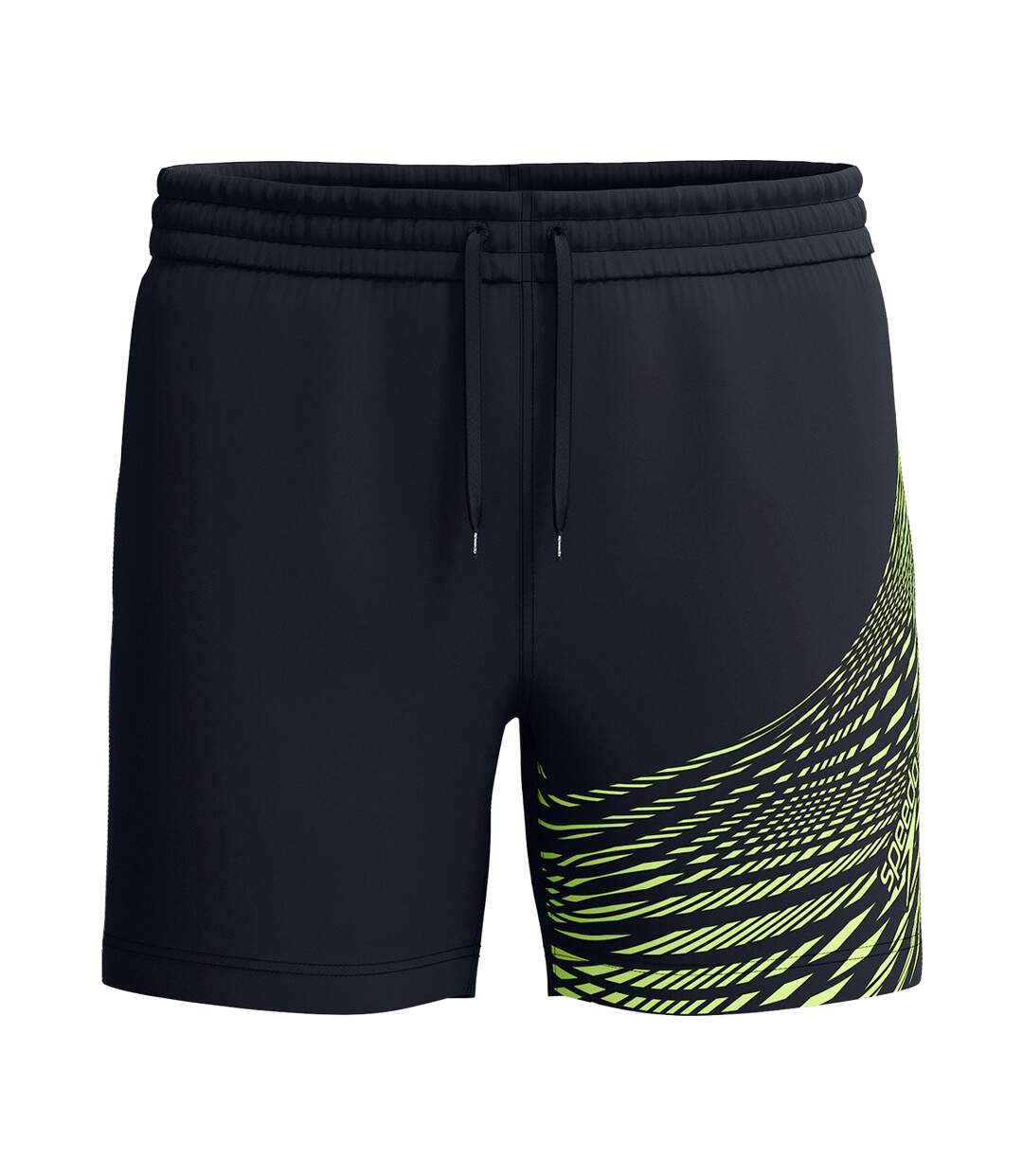 Short De Bain Medley Homme Noir Jaune Speedo-2