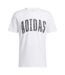 Mens Camo Cotton Regular T-shirt White Adidas-2