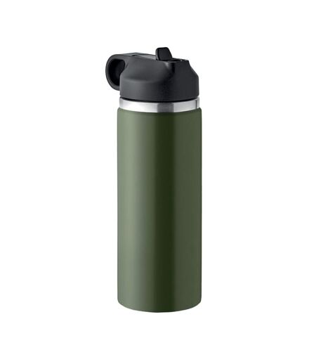 Ivalo double wall 500ml water bottle one size dark green MidOcean