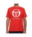 T-shirt Rouge Homme Sergio Tacchini Stadium