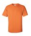 Gildan Mens Ultra Cotton Short Sleeve T-Shirt (Tangerine) - UTBC475