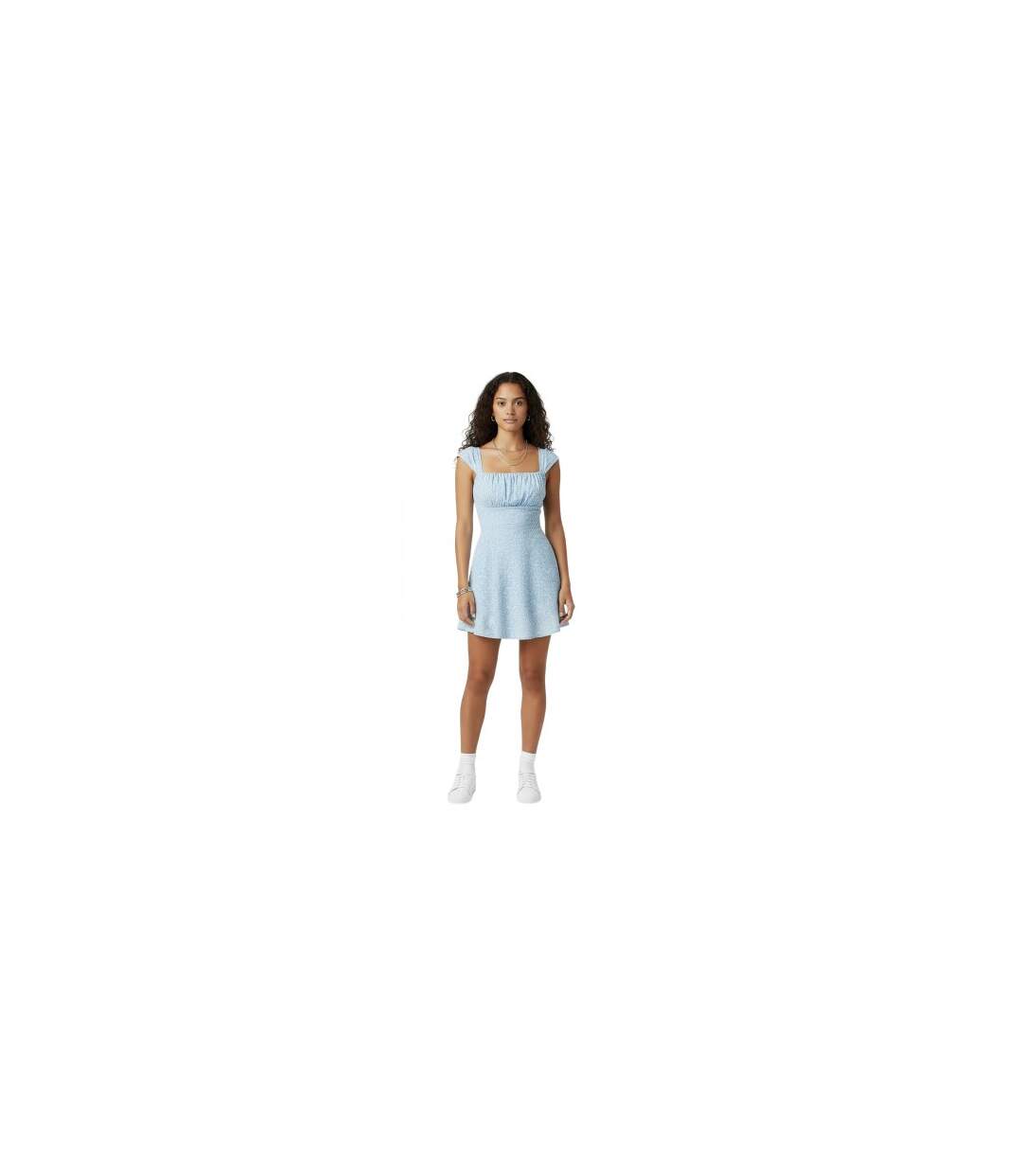 Robe Courte Femme Bleu Jack Wills-1