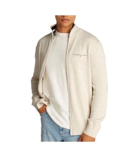 Gilet beige homme tommy hilfiger slim linear - m