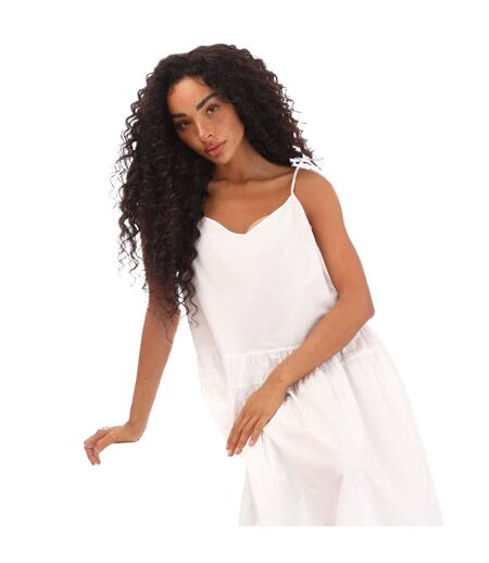 Womens/ladies Dembaya Maxi Dress White Boss