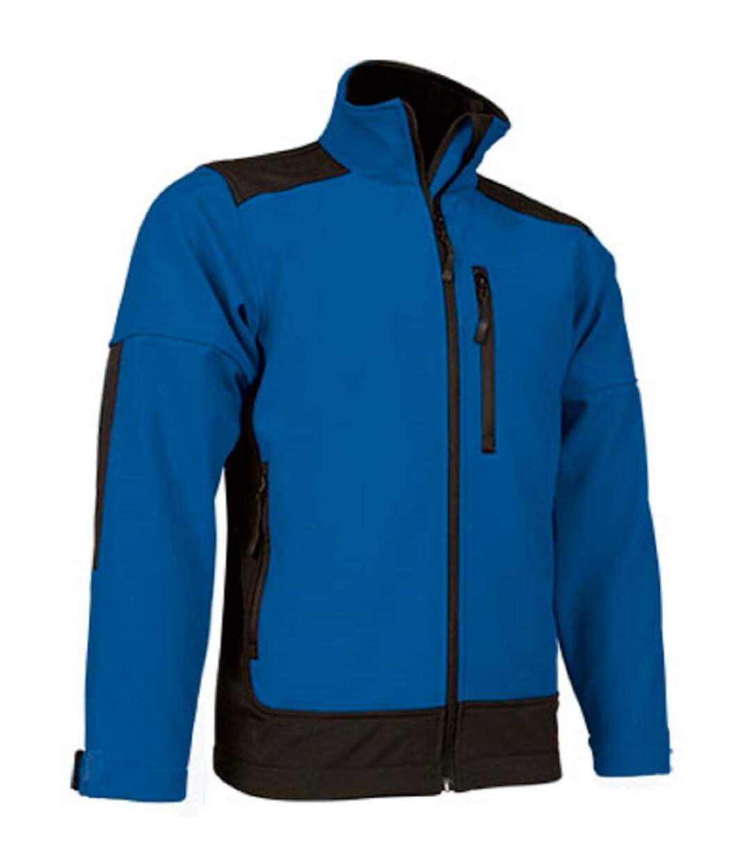 Veste softshell - Homme - SAPONI - bleu roi et noir