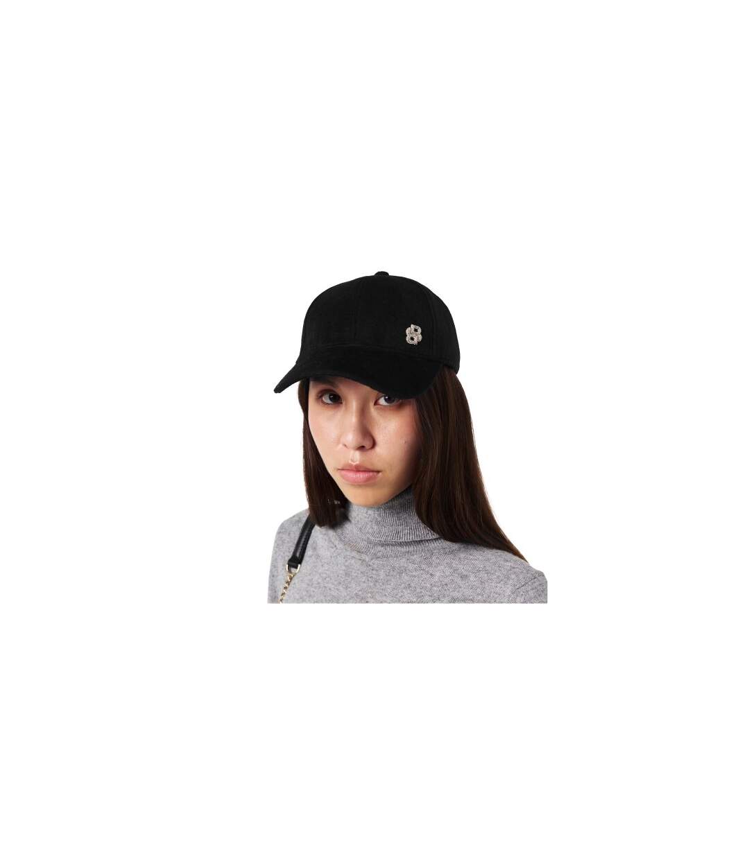 Casquette De Baseball Décontracté Motif/style Logo Ari B Icon Femme Noir Boss-1
