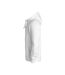 Mens basic full zip hoodie white Clique-3
