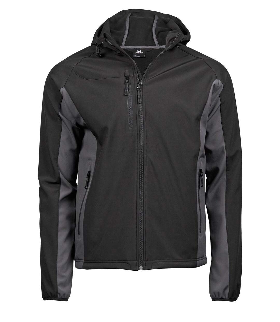 Veste softshell technique à capuche - homme - 9514 - noir-2