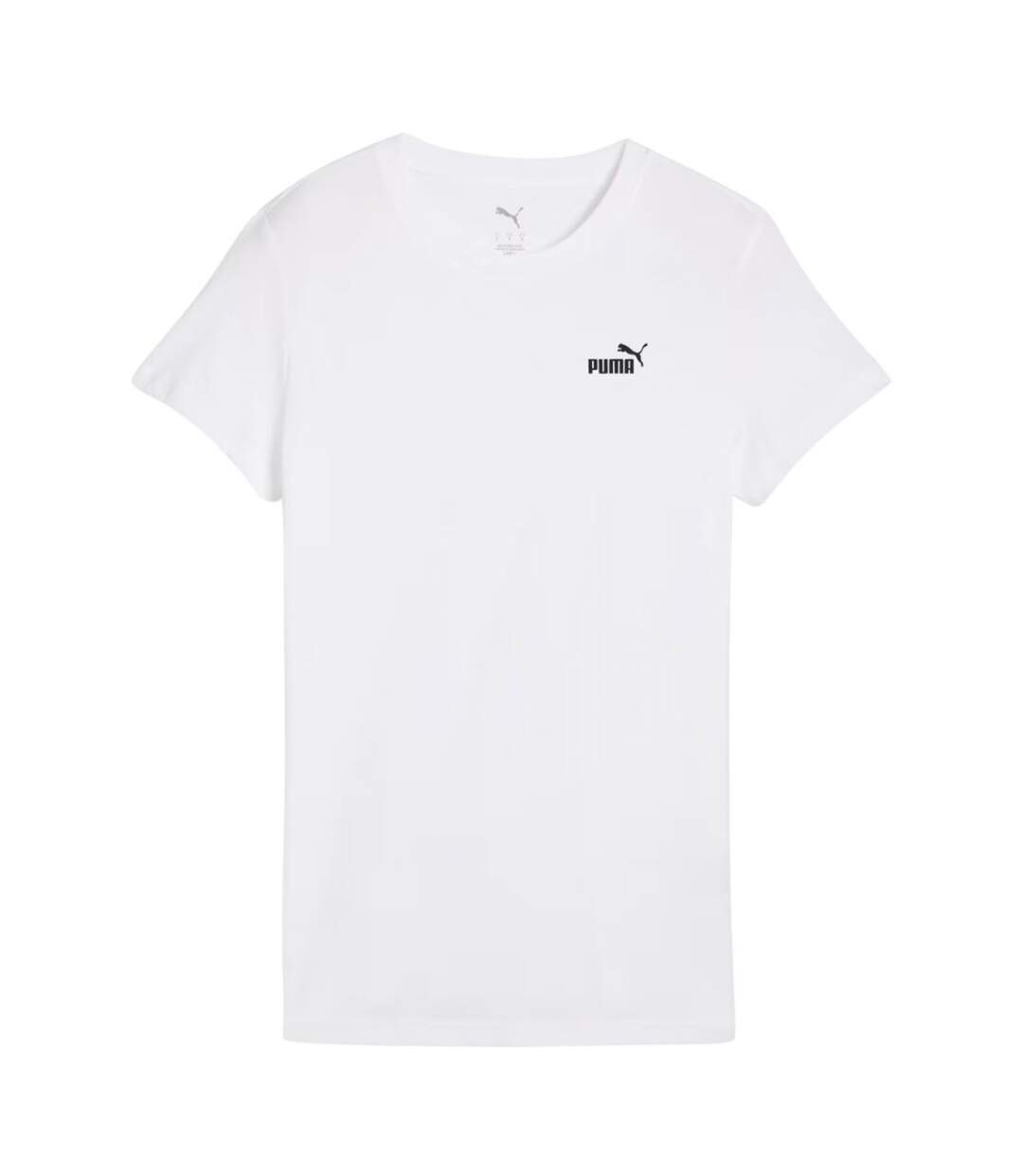 T-shirt Motif/style Petit Logo Ess No.1 Femme Blanc Puma-1