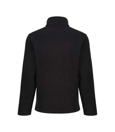 Regatta Mens Plain Micro Fleece Full Zip Jacket (Layer Lite) (Black)