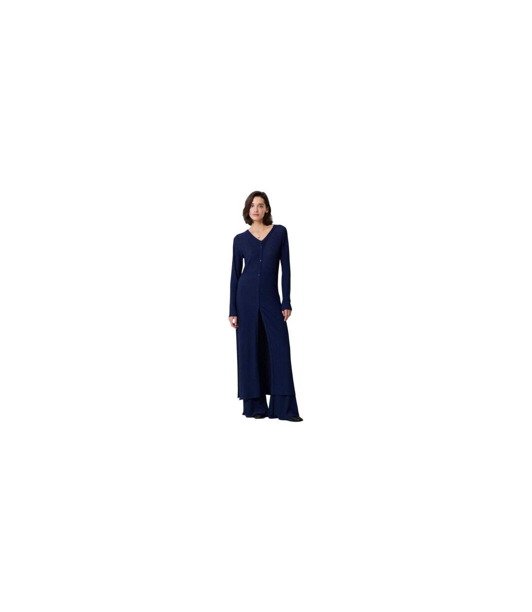 Robe Longue Meera Femme Bleu French Connection-1