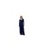 Robe Longue Meera Femme Bleu French Connection-1