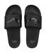 Mens Godan Padded Strap Sliders Black Everlast-4