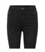 Womens/ladies Denim High Rise Slim Jeans Black Vero Moda-2